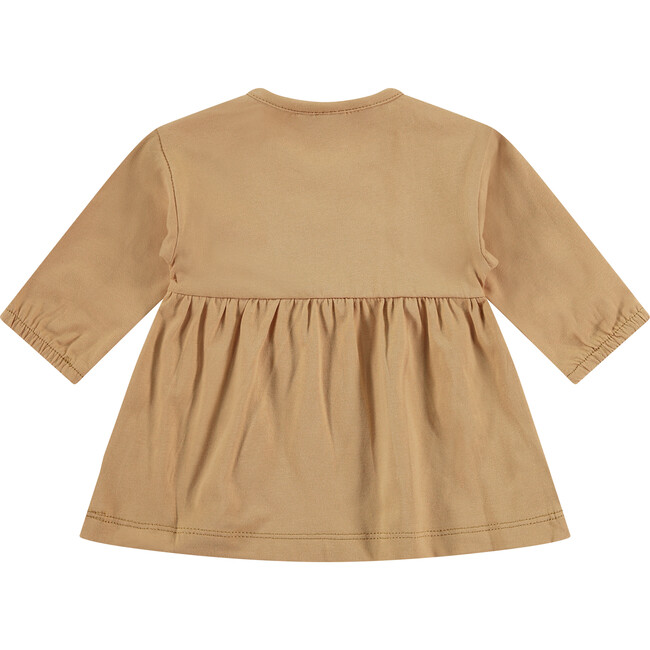 Embroidered Flower Tunic, Brown