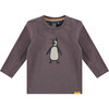 Long Sleeve Tee Shirt, Penguin - T-Shirts - 1 - thumbnail