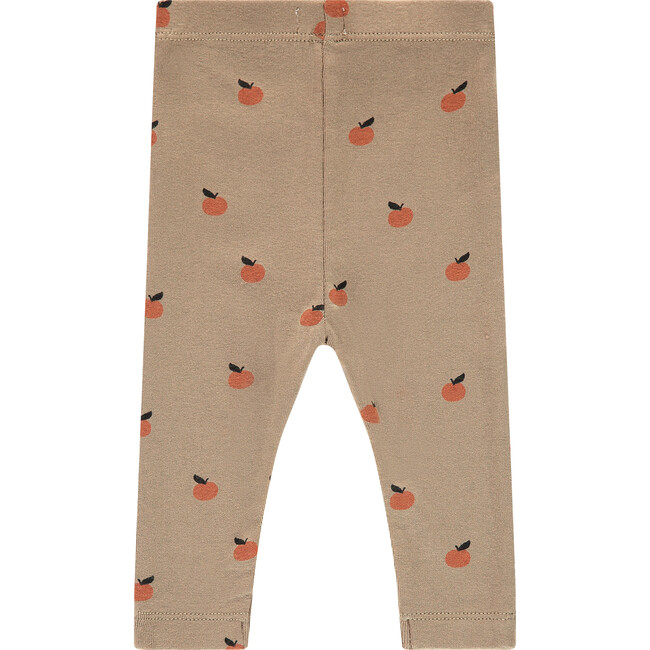 Legging,  Olive Tangerine Print