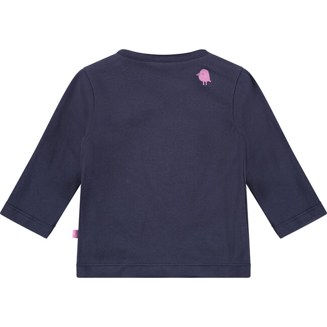 Long Sleeve Tee Shirt, Navy - T-Shirts - 2