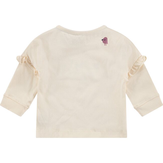Long Sleeve Tee Shirt, Cream