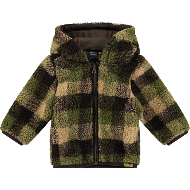 Fuzzy Coat, Plaid