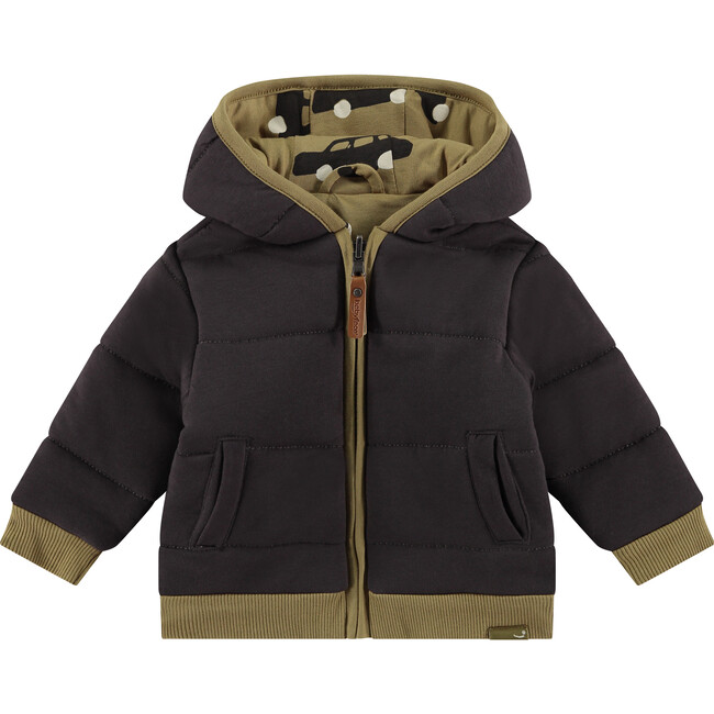 Reversible Zipped Hoodie, Cars