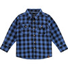 Button Up Shirt, Gingham - Shirts - 1 - thumbnail