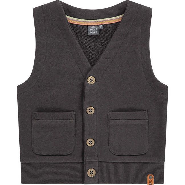 Vest, Dark Grey