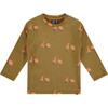Vespa Print Long Sleeve T-Shirt, Print - T-Shirts - 1 - thumbnail