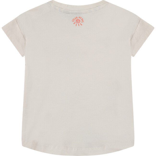 Smiling Daisy Print Short Sleeve T-Shirt, Print - T-Shirts - 2