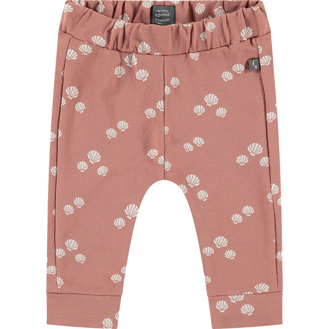 Shell Printed Sweatpant, Pink