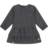 Long Sleeve Printed Dress, Iron - Dresses - 1 - thumbnail