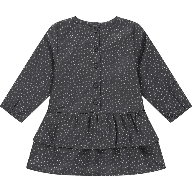 Long Sleeve Printed Dress, Iron - Dresses - 2