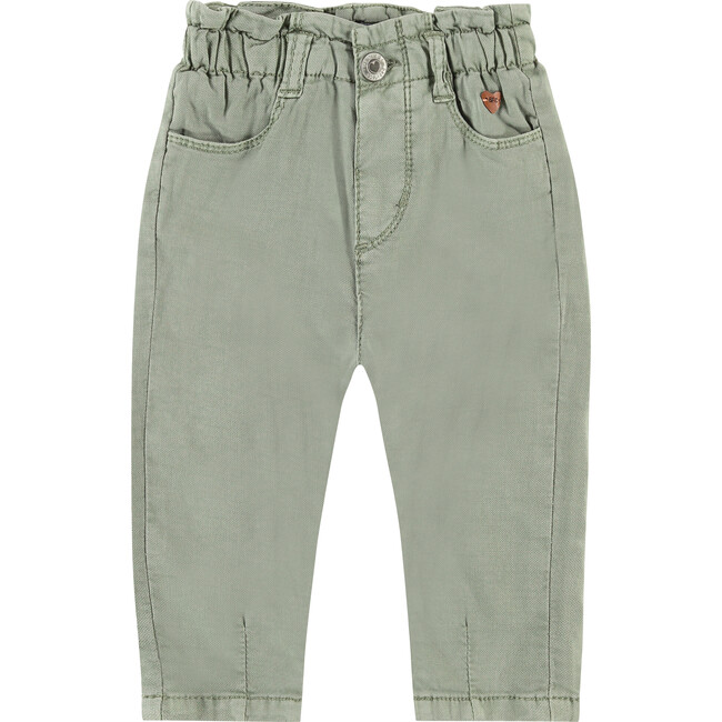Parachute Style Waist Jeans, Army