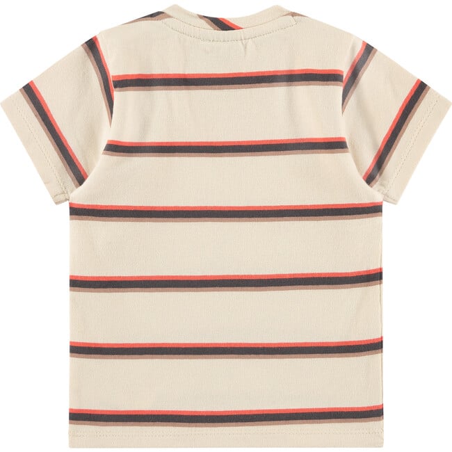 Bold Striped T-Shirt, Cream