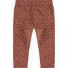 Printed Pants, Rust - Pants - 2