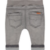 Classic Toned Denim Pants, Grey - Jeans - 2