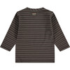 Long Sleeve Striped Pocket Shirt, Army - Shirts - 2 - thumbnail