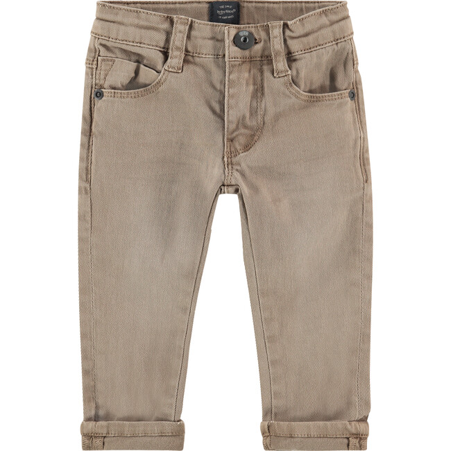 Denim Jeans, Taupe - Jeans - 1