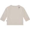 Lemur Graphic Long Sleeve Tee Shirt, Ivory - T-Shirts - 2