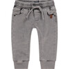 Joggers, Heather Grey - Jeans - 1 - thumbnail