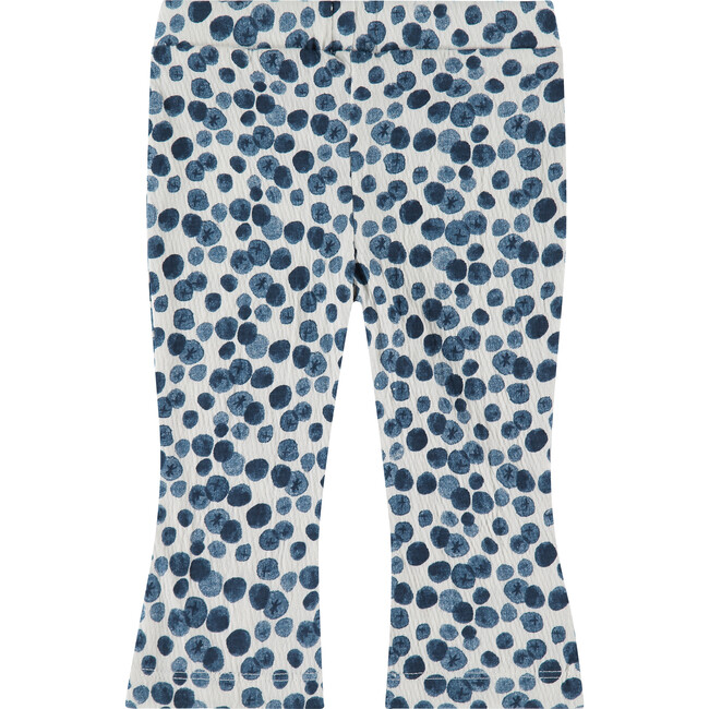 Polka Dot Pants, Blue - Pants - 2