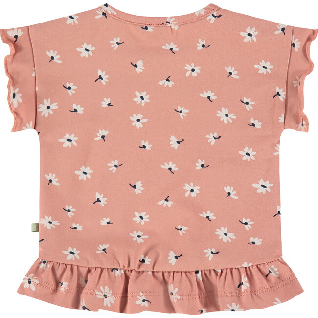 Floral Top, Terra Cotta - Shirts - 2