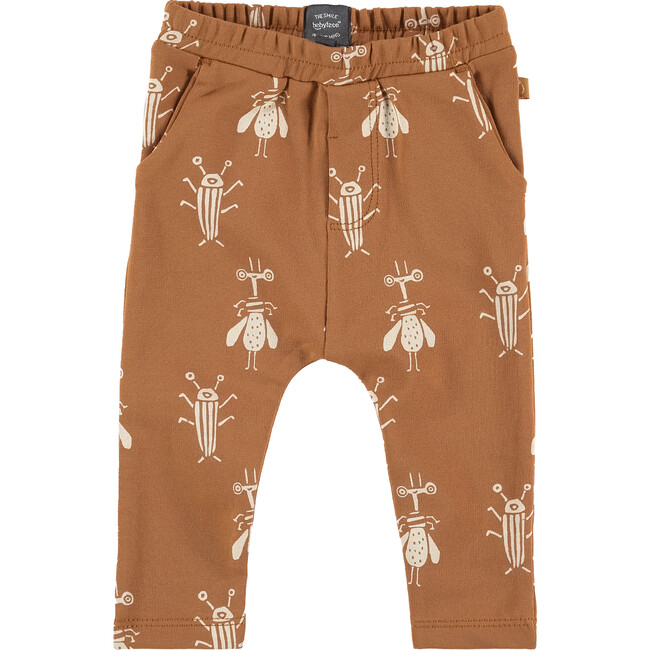 Bug Printed Leggings, Toffee