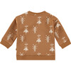 Bug Printed Pullover, Toffee - Sweatshirts - 2 - thumbnail