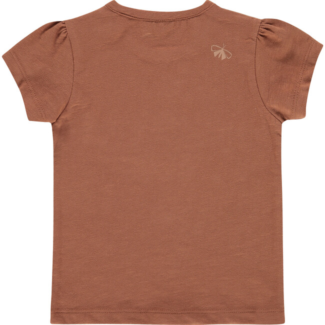 Embroidered Top, Terra - T-Shirts - 2