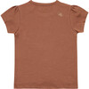 Embroidered Top, Terra - T-Shirts - 2