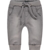 Denim Jeans, Light Grey - Jeans - 1 - thumbnail