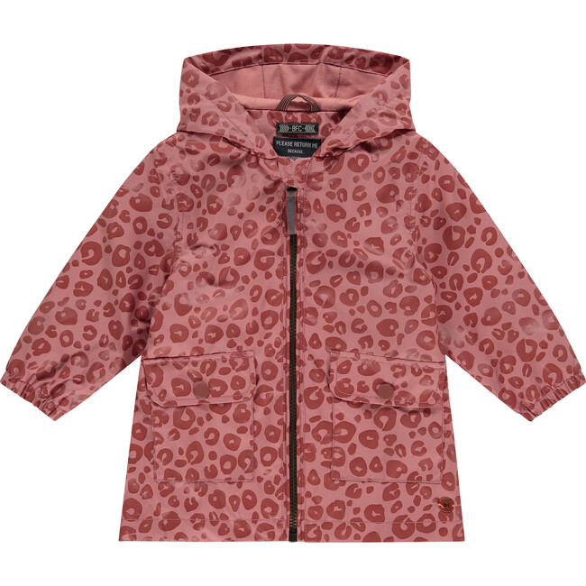 Leopard Jacket, Dark Peach