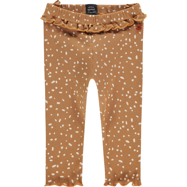 Ruffle Knit Pants, Sand