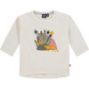 Shirt, Crème Print - Shirts - 1 - thumbnail