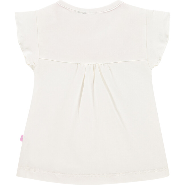 Floral Top, Cream - Shirts - 2