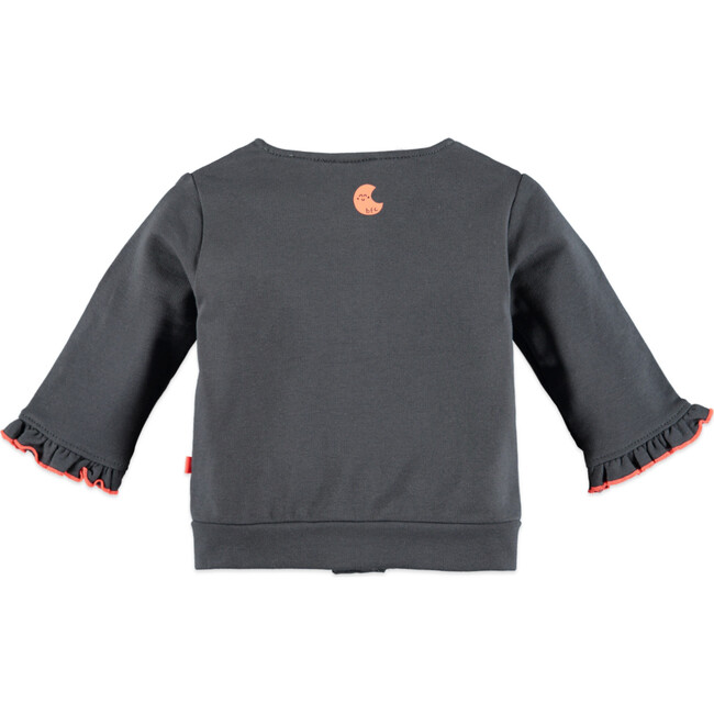 Smile Cardigan, Grey Dove - Cardigans - 2