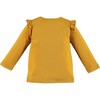 Tent Long Sleeve Tee, Mustard - T-Shirts - 2