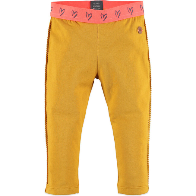 Girls Leggings, Ocher