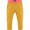 Girls Leggings, Ocher - Leggings - 1 - thumbnail