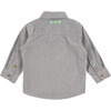 Button Down, Grey - Shirts - 2 - thumbnail