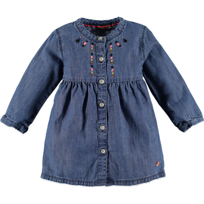Dress, Mid Blue Denim