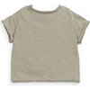 Short Sleeve Kangaroo Pocket T-Shirt, Olive - T-Shirts - 2