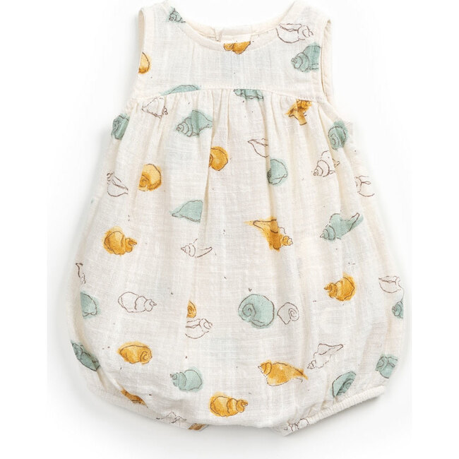 All-Over Coral Reef Print Bubble, Multicolors