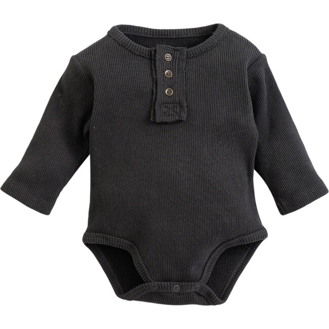 Long Sleeved Onesie, Black