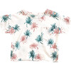 Leaves T-Shirt, Pearl - T-Shirts - 1 - thumbnail