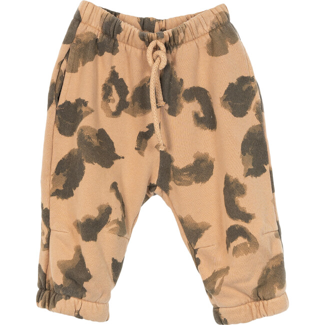 Printed Pants, Brown