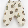 Bell Pepper Printed Sweatpants, White - Sweatpants - 2