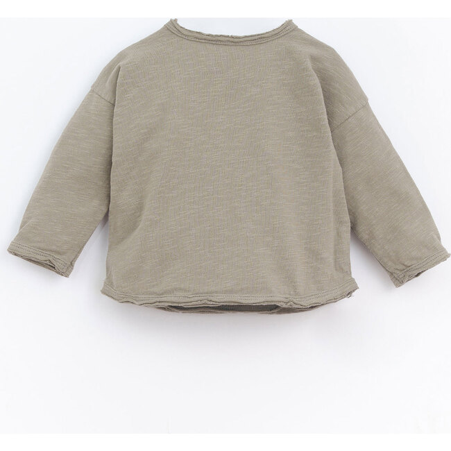 Long Sleeve Shirt, Olive Green - Shirts - 2