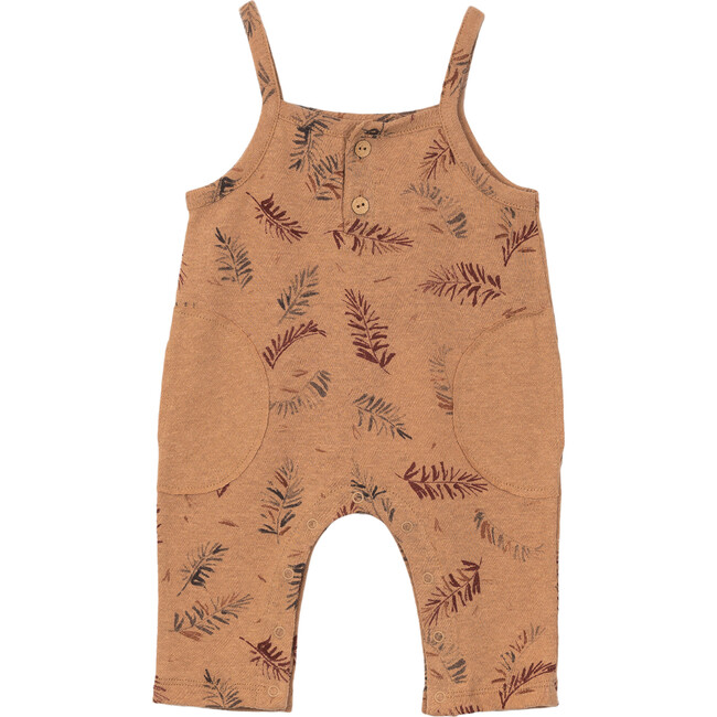 Printed Jumpsuit, Rust