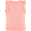 Ruffle Top, Peach Pink - T-Shirts - 2