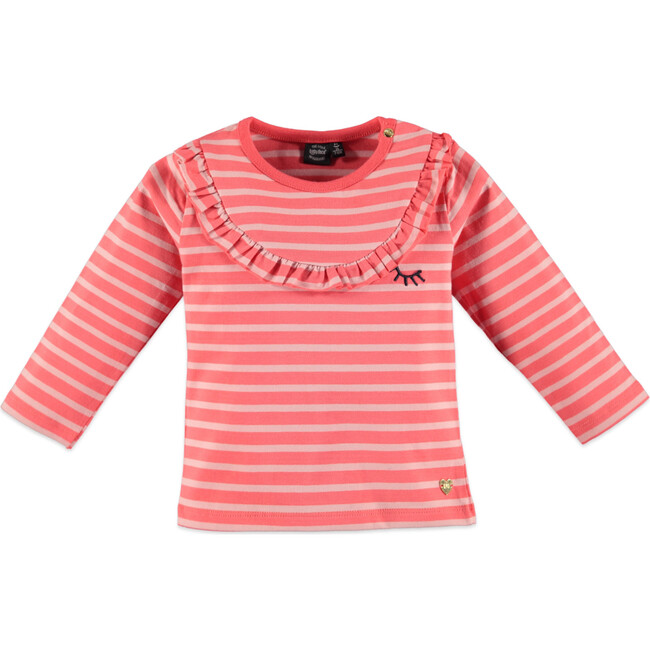 Ruffle Collar Top, Lollypop