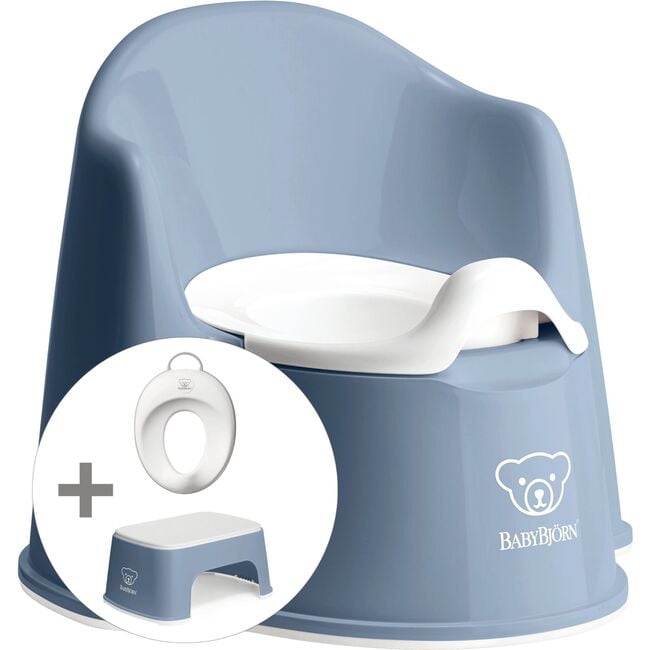 Potty Training Bundle, Blue/White
